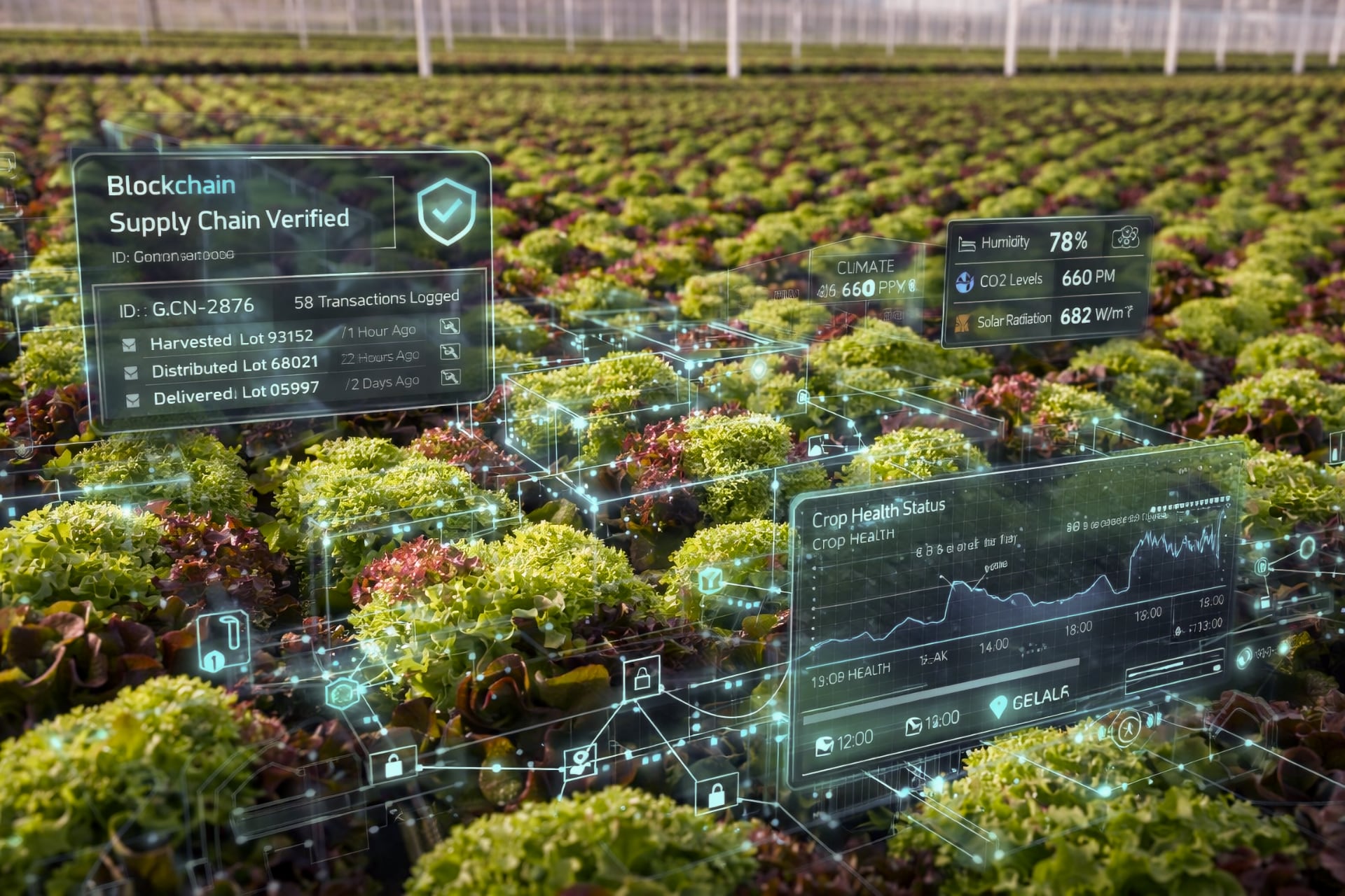 FRESHLY blockchain supply chain AI automation